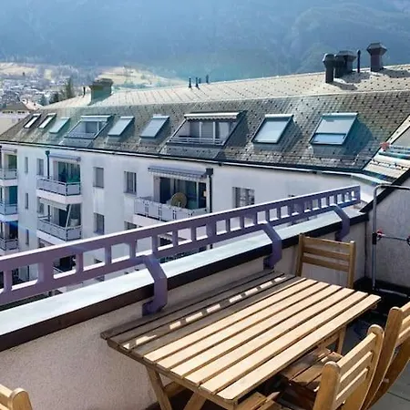 Charming Penthouse With Veranda In The Center Of Brig-Glis Exterior foto